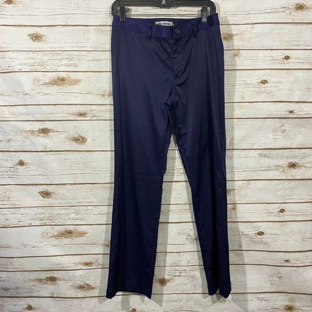 Issey Miyake women's purple pants size 3